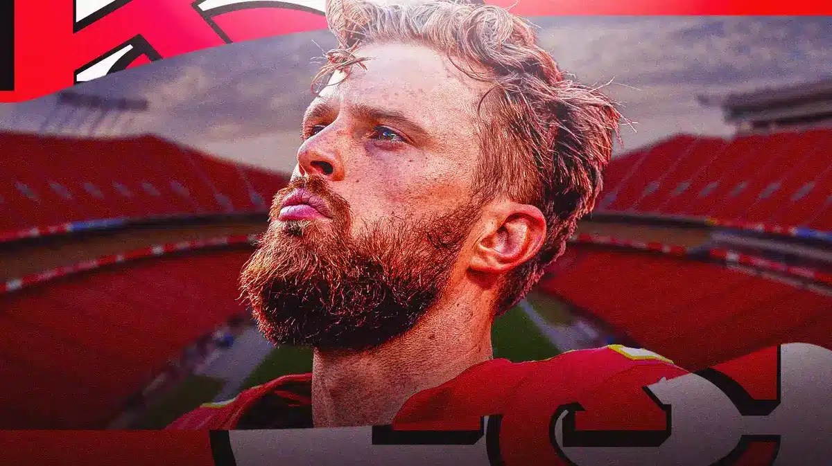 Chiefs kicker Harrison Butker after beating the Bengals.