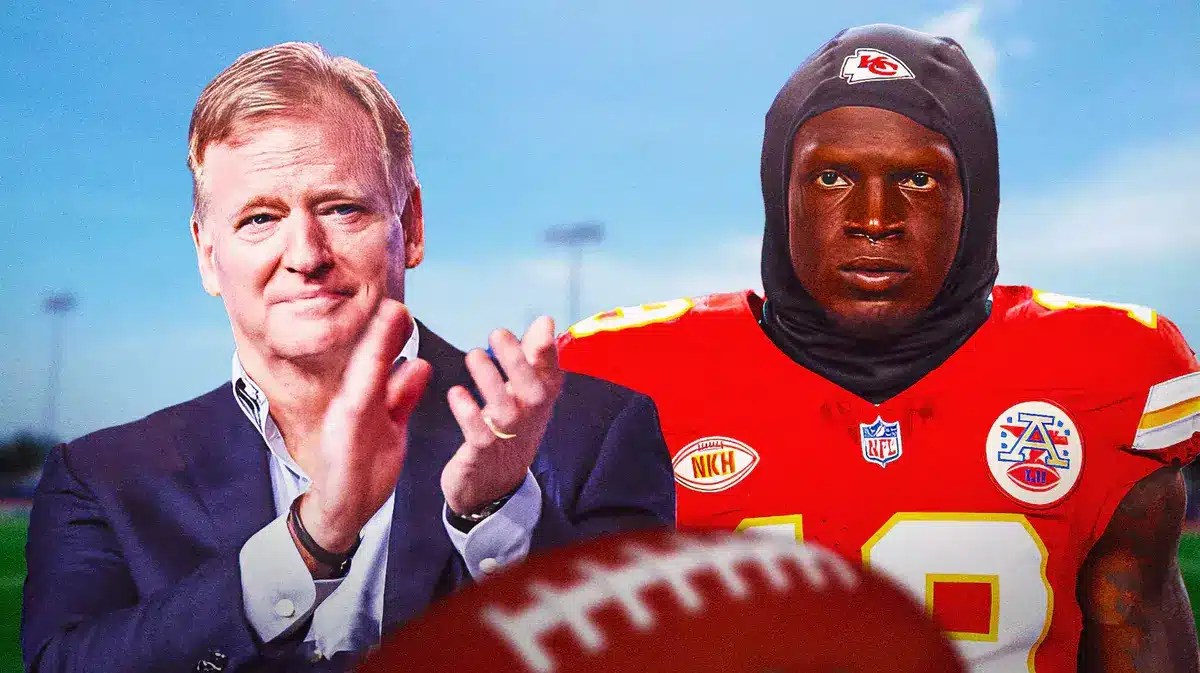 Roger Goodell, Kadarius Toney