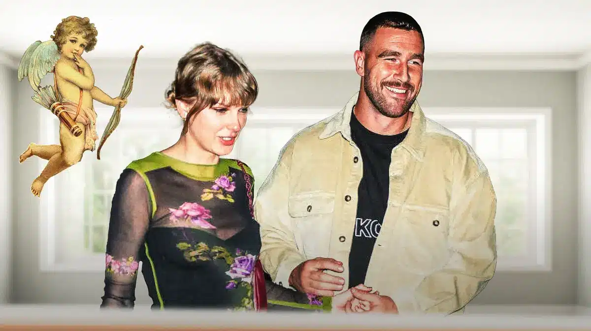 Chiefs tight end Travis Kelce and Taylor Swift