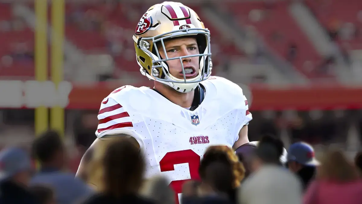 Christian McCaffrey is relieved that the Niners have the No. 1 seed