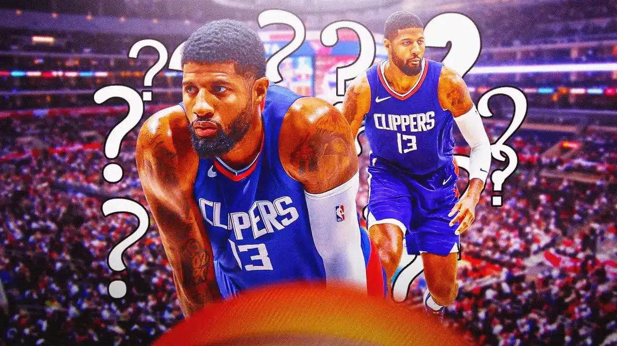 Paul George with question marks