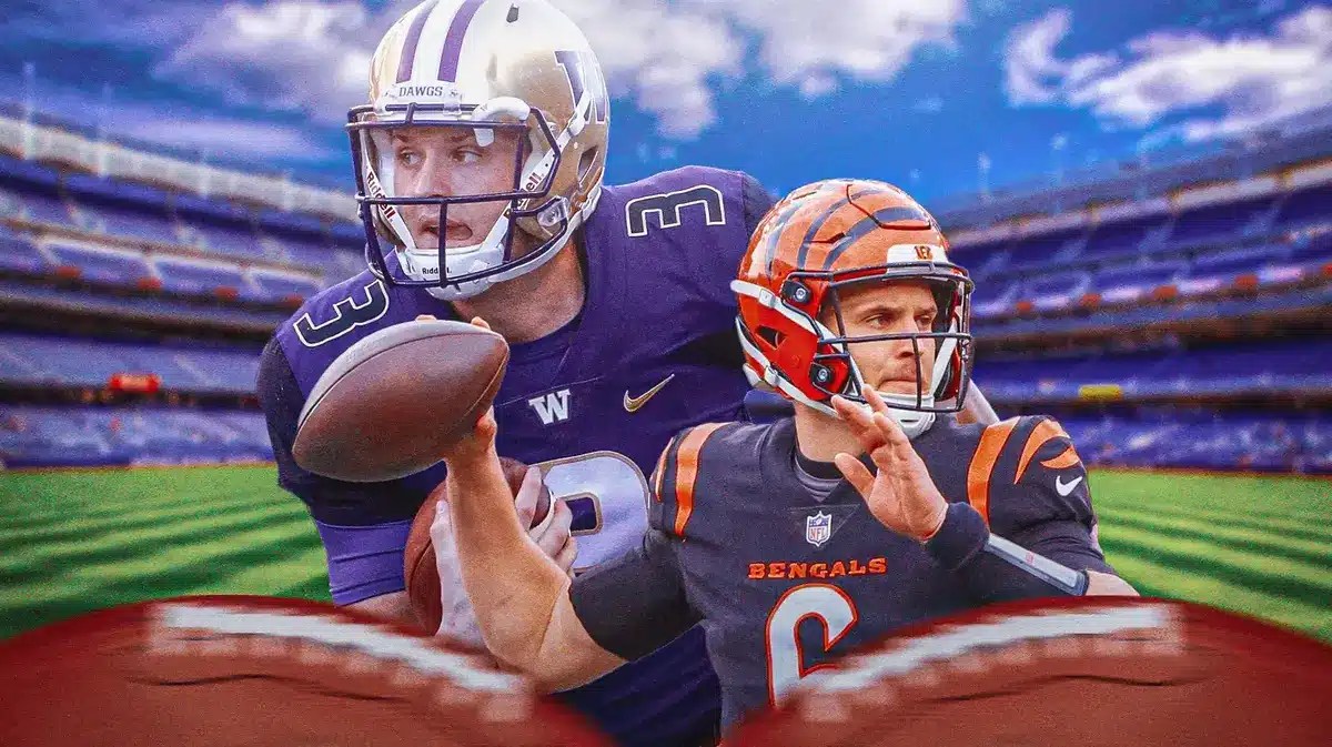 Jake Browning from Washington football and Bengals