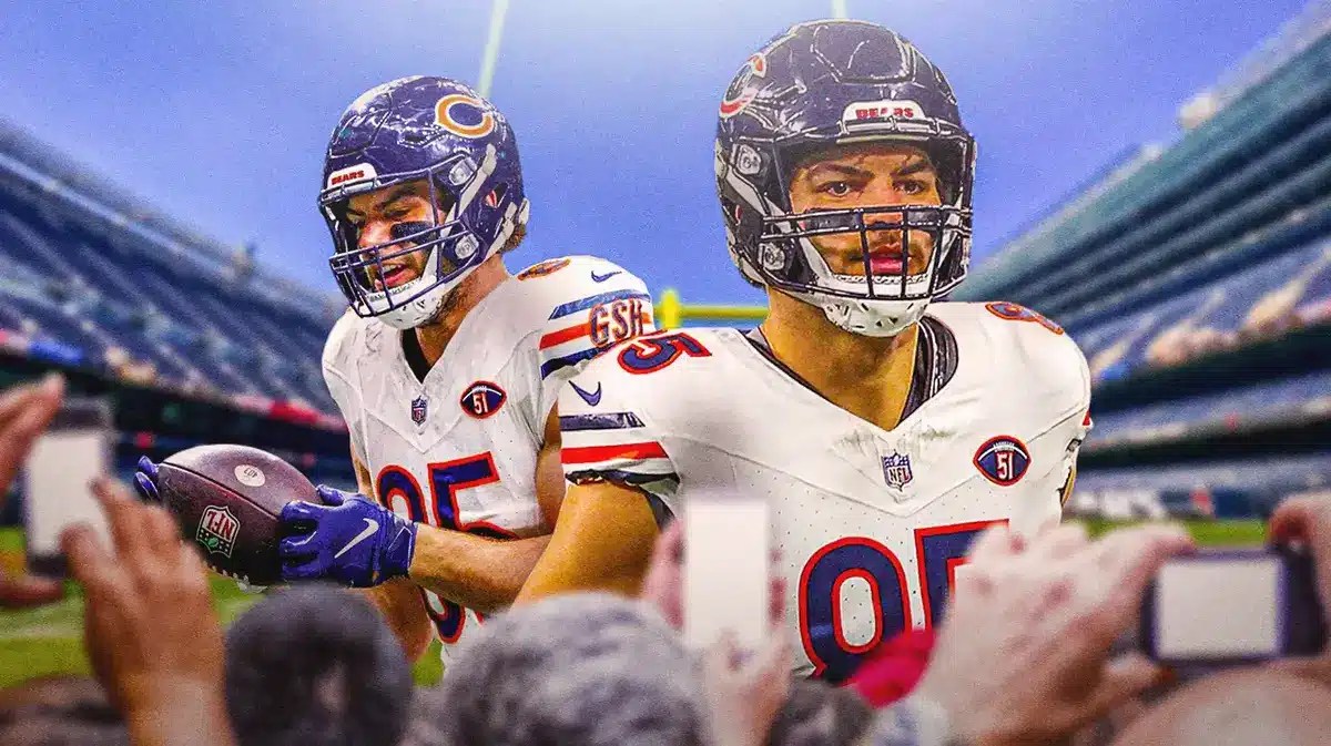 Bears' Cole Kmet knows there is a lot more work to be done after win vs Lions