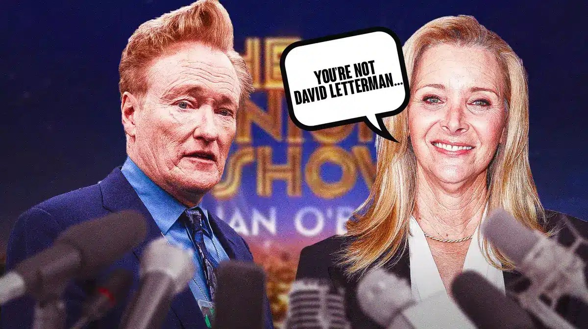 Conan O' Brien reveals hilarious advice from ex Lisa Kudrow before debut