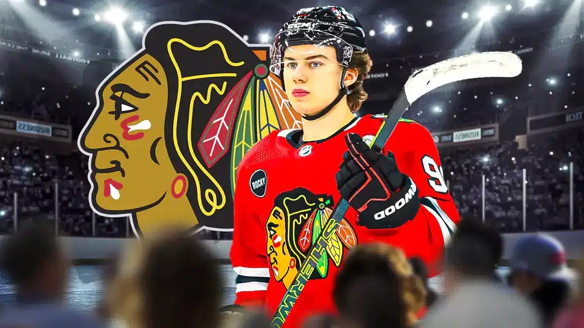 Connor Bedard left fans in awe after he scored a behind-the-net goal in the first period of the Blackhawks-Blues game, Connor Bedard stats