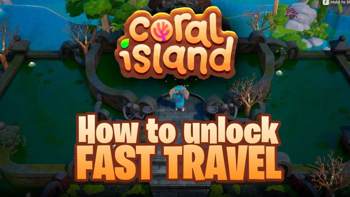 Coral Island How To Unlock Fast Travel Waypoints