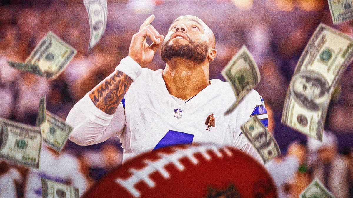 Dak Prescott with money