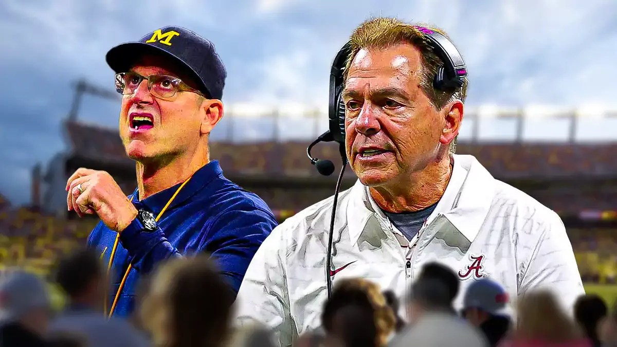 Nick Saban hired a former Jim Harbaugh assistant coach.