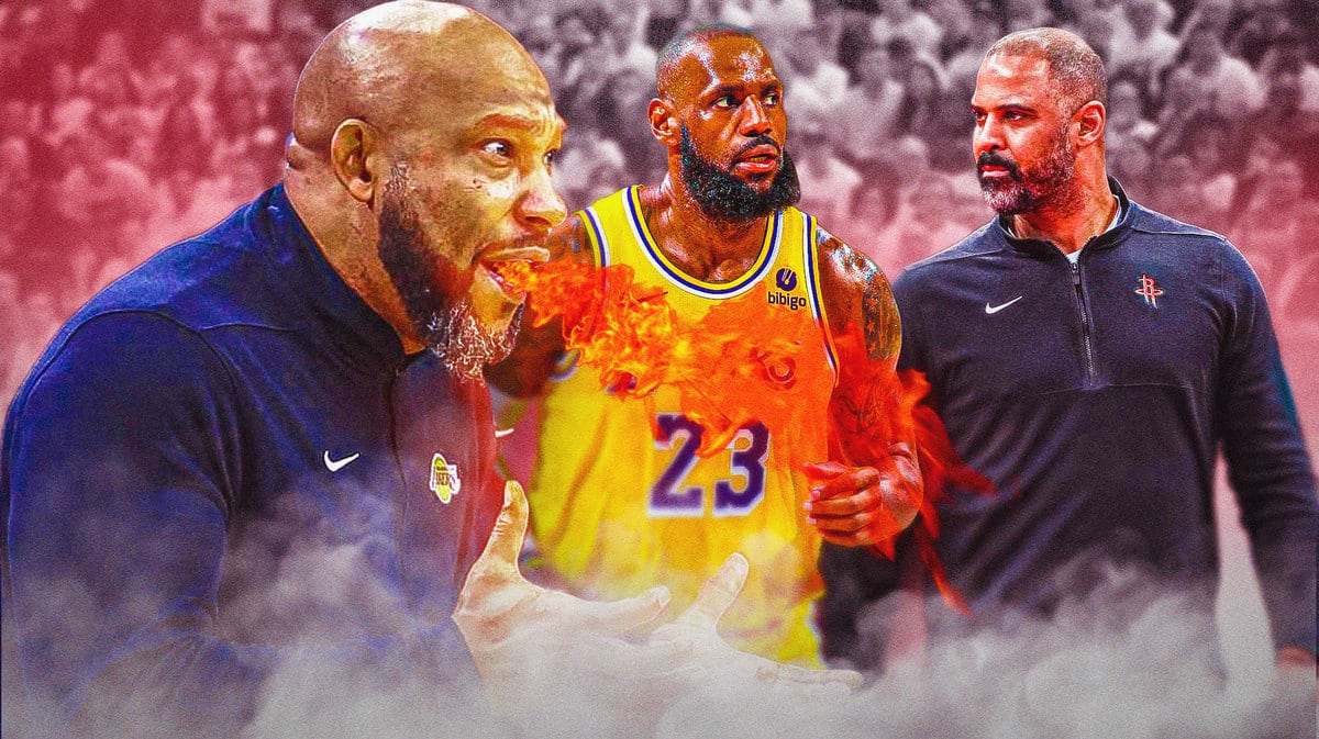Lakers' Darvin Ham has LeBron James' back after Ime Udoka exchange