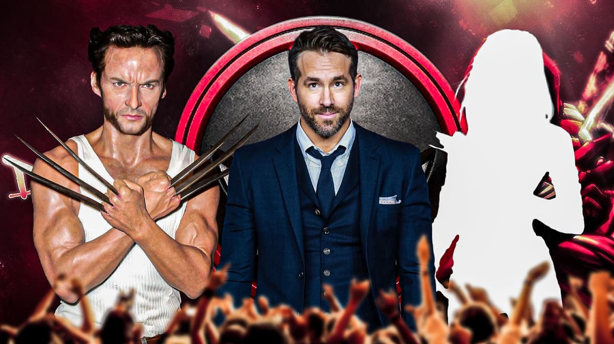 Hugh Jackman as Wolverine, Ryan Reynolds, X-23 and Deadpool 3 logo.