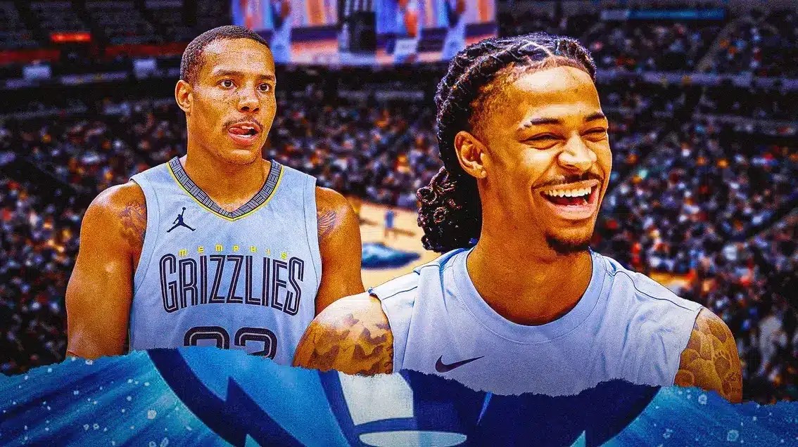 Grizzlies Desmond Bane and Ja Morant