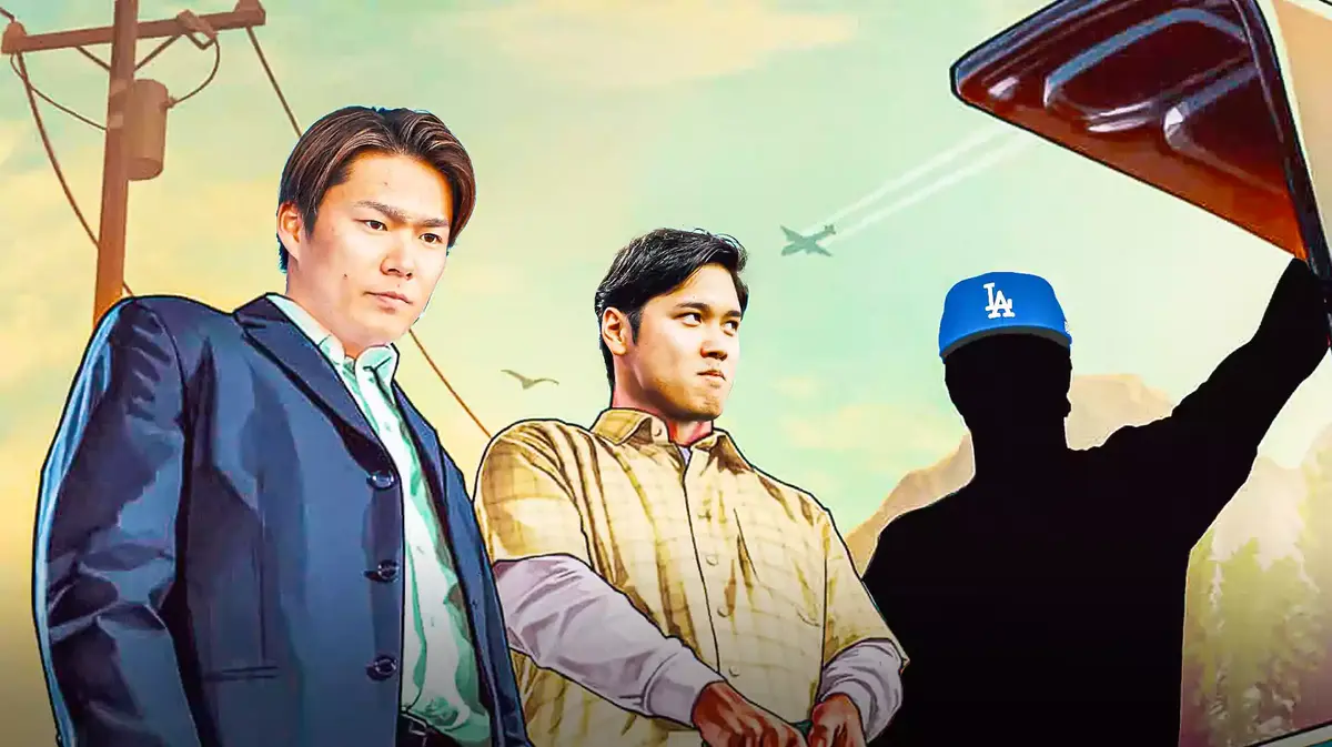 Dodgers' Shohei Ohtani and Yoshinobu Yamamoto as GTA 5 guys