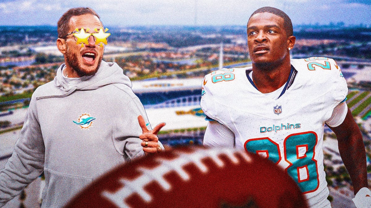 Dolphins Mike McDaniel starstruck to get De'Von Achane back in the lineup against the Commanders