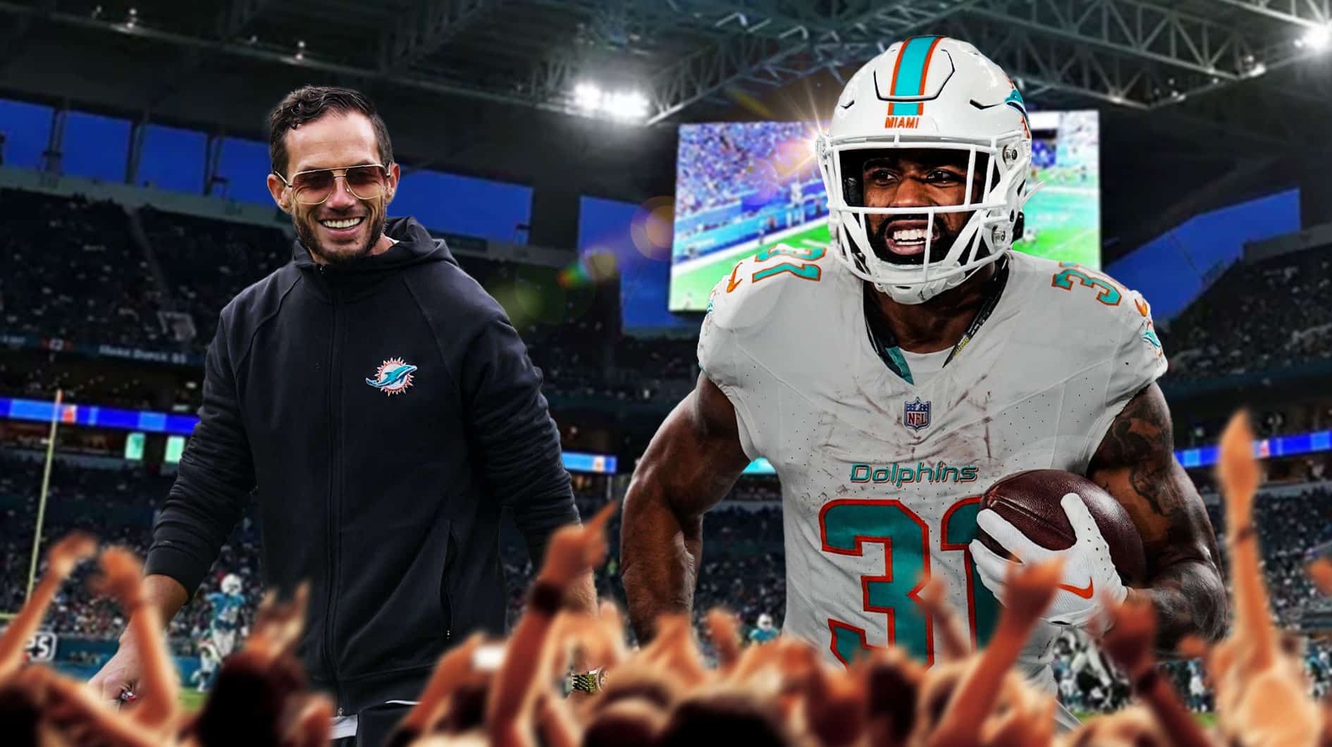 Dolphins Raheem Mostert Knew Mike Mcdaniel Would Be Elite Hc