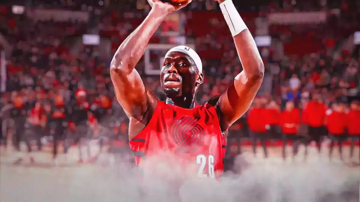 Blazers center Duop Reath