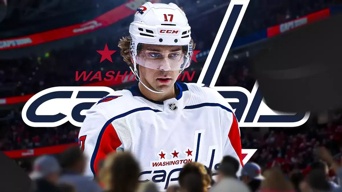 Capitals star Dylan Strome in Washington.
