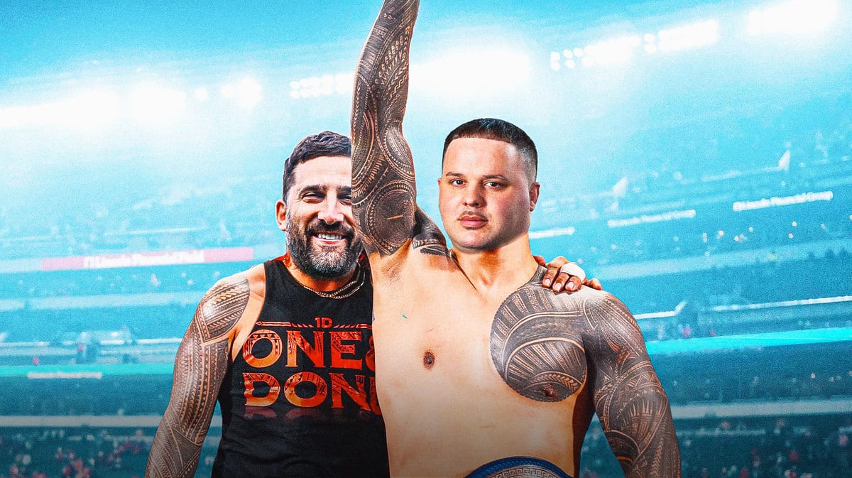 Nick Sirianni as tehe guy on the back and Dom DiSandro as the guy in front