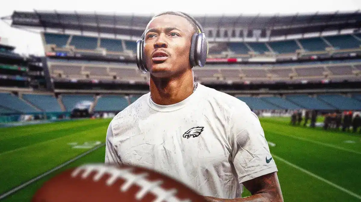 DeVonta Smith received a concerning knee injury update ahead of the Eagles' Christmas Day matchup against the New York Giants.