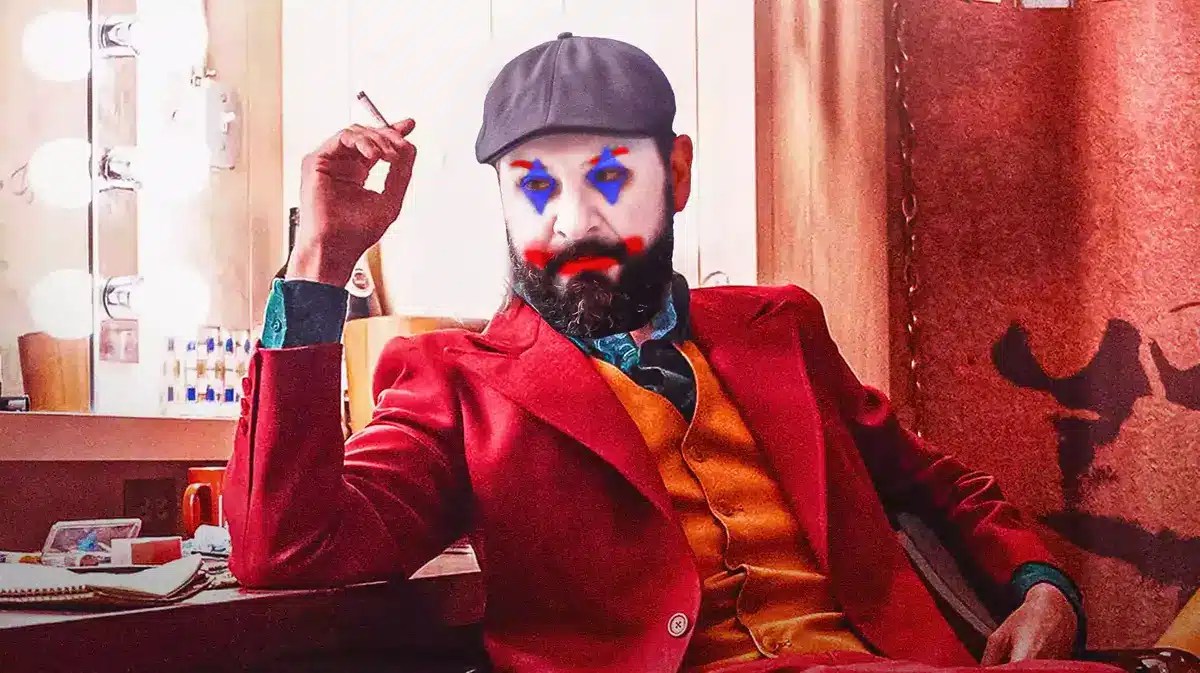Matt Patricia (Eagles defensive playcaller) as The Joker here
