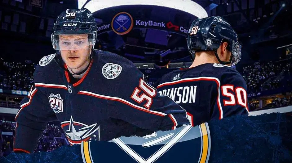 Sabres' Eric Robinson traded from Blue Jackets to Buffalo for draft pick