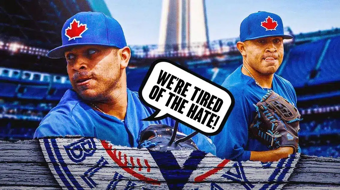 Ricky Romero saying "We're tired of the hate"