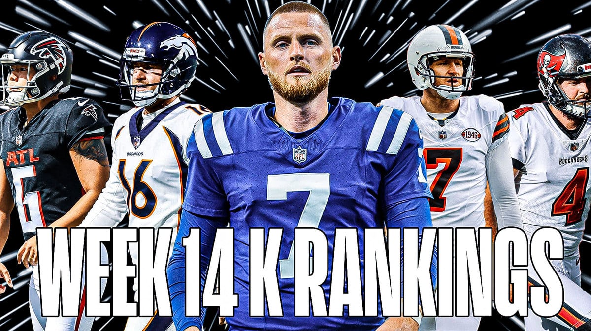 Fantasy Football Kicker rankings Week 14 (2023)