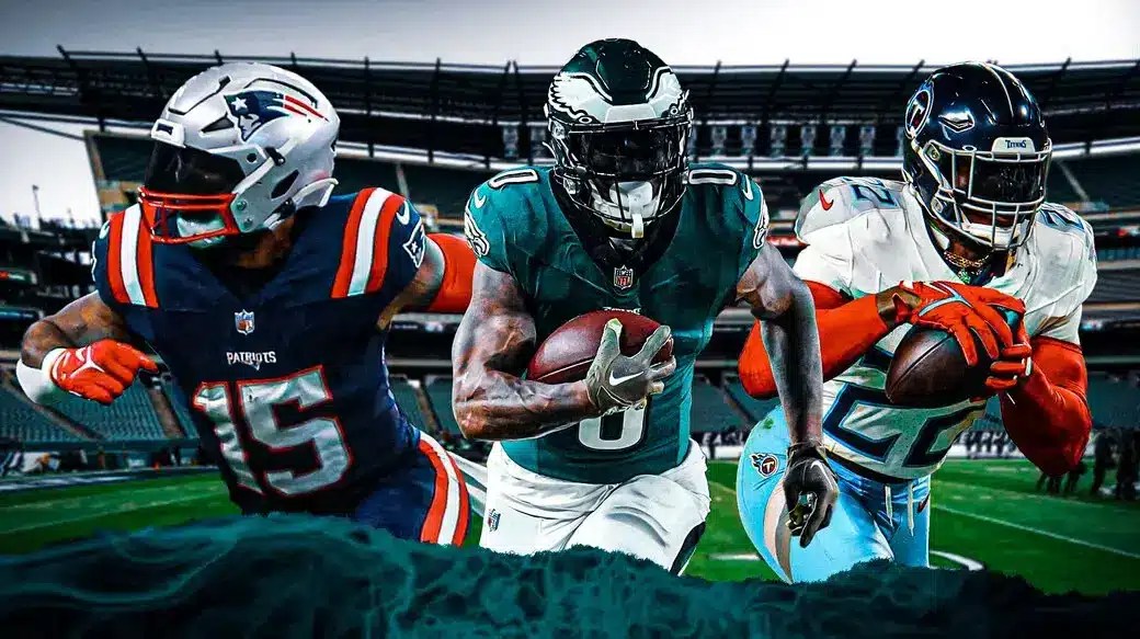 Fantasy Football running backs, Derrick Henry, fantasy football Week 17, Jahmyr Gibbs
