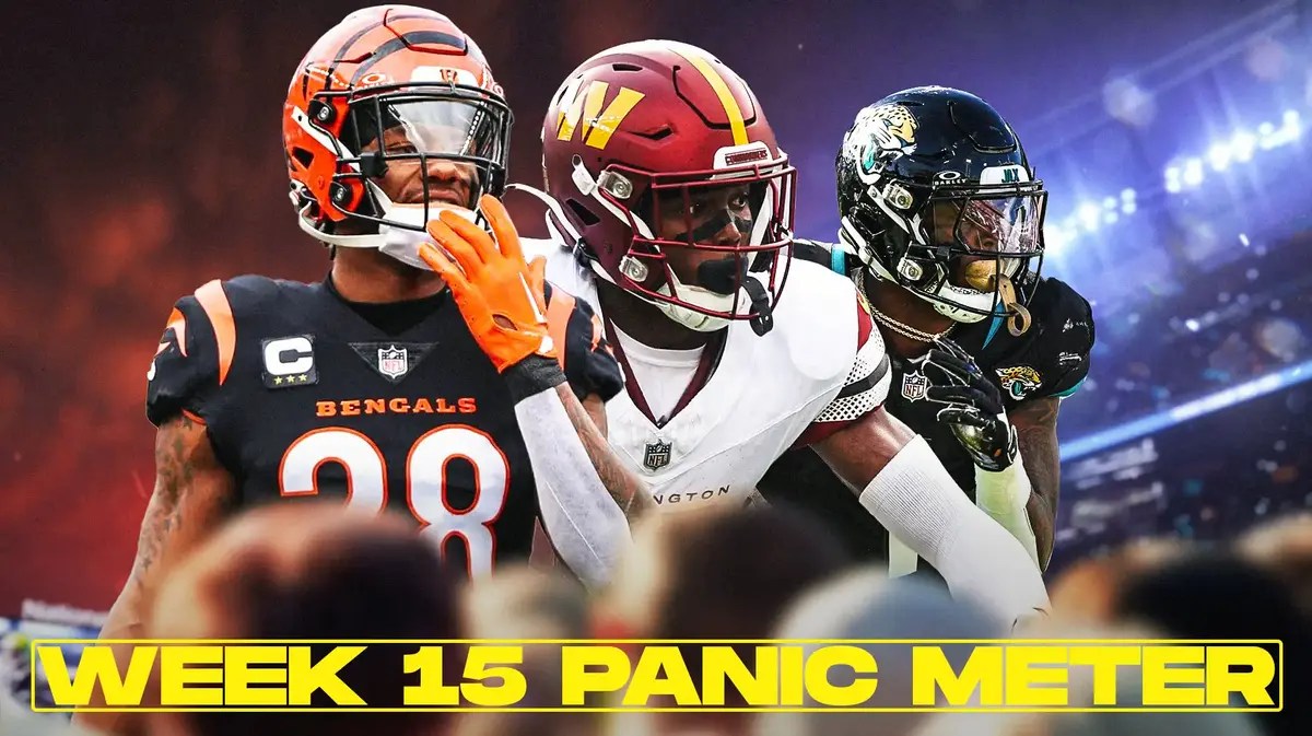 fantasy football, panic meter, week 15