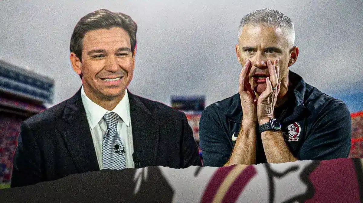 Florida State got snubbed from the CFB and Ron DeSantis wants to sue the CFP.