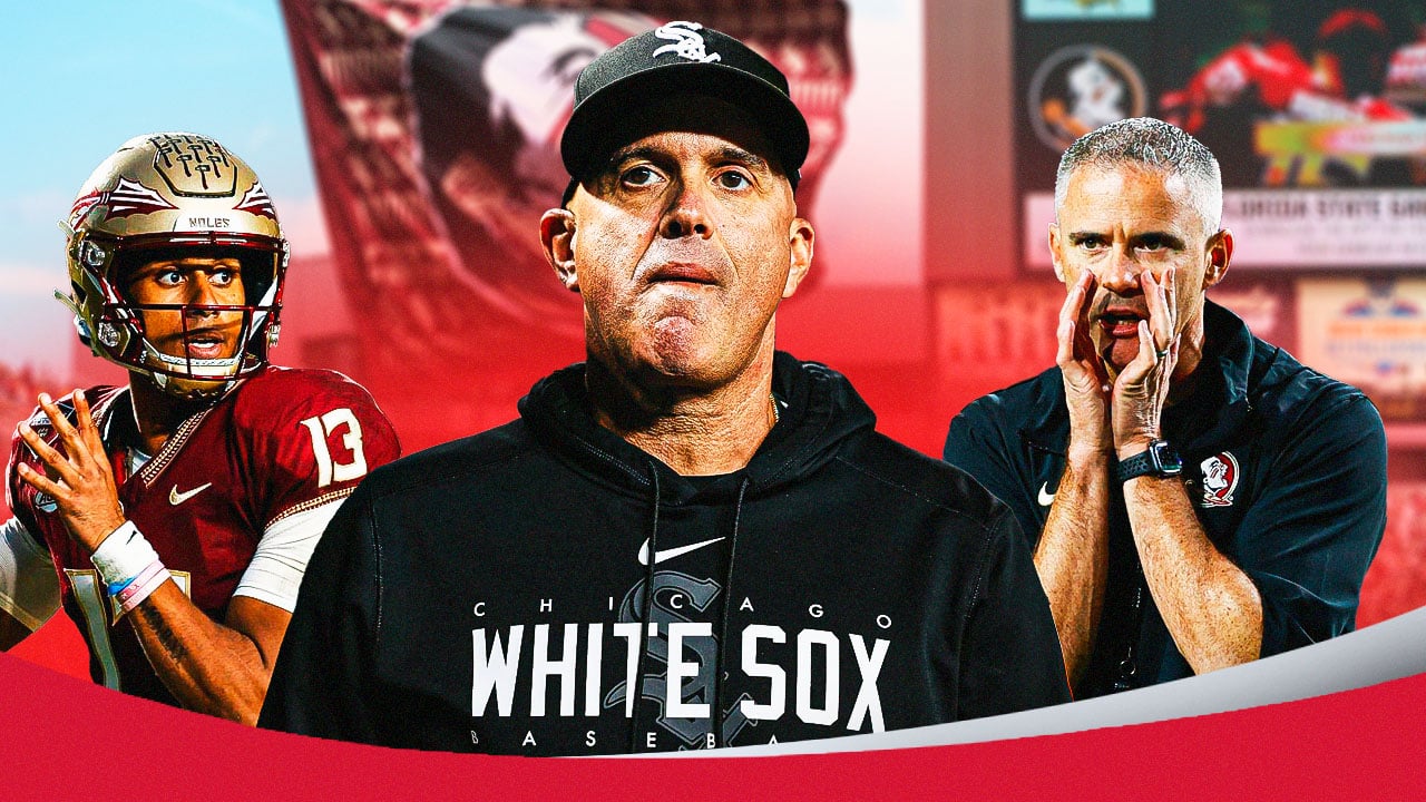 Florida State football Mike Norvell after missing College Football Playoff with White Sox Pedro Grifol