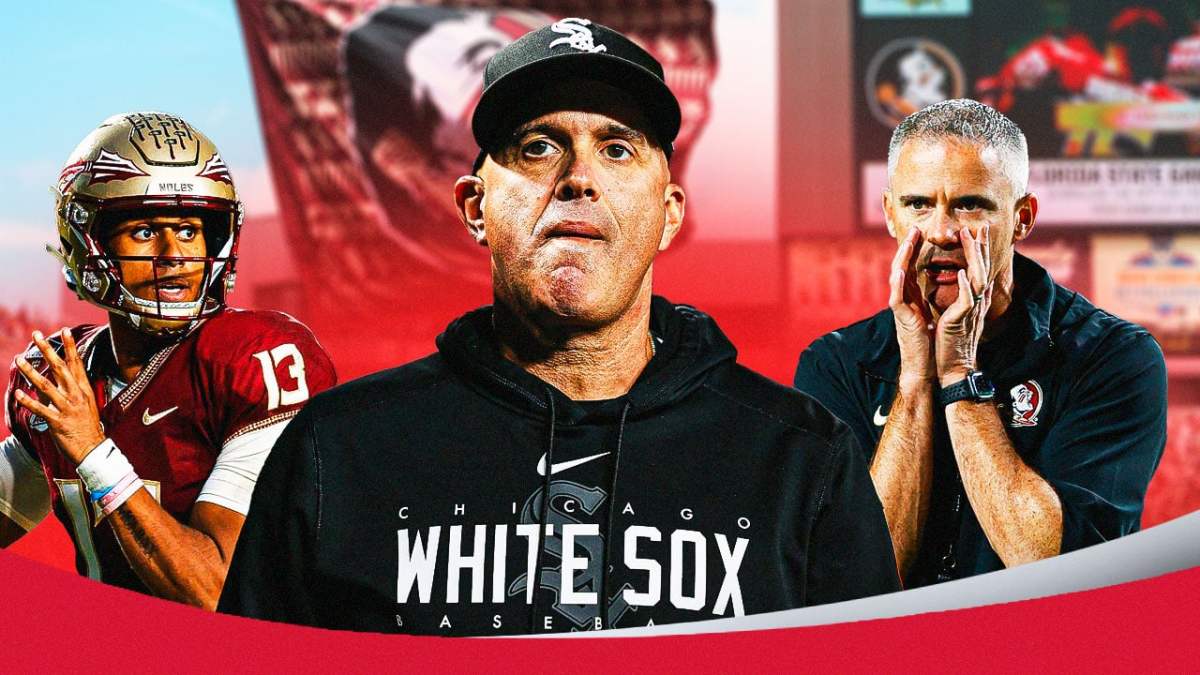 Florida State football Mike Norvell after missing College Football Playoff with White Sox Pedro Grifol