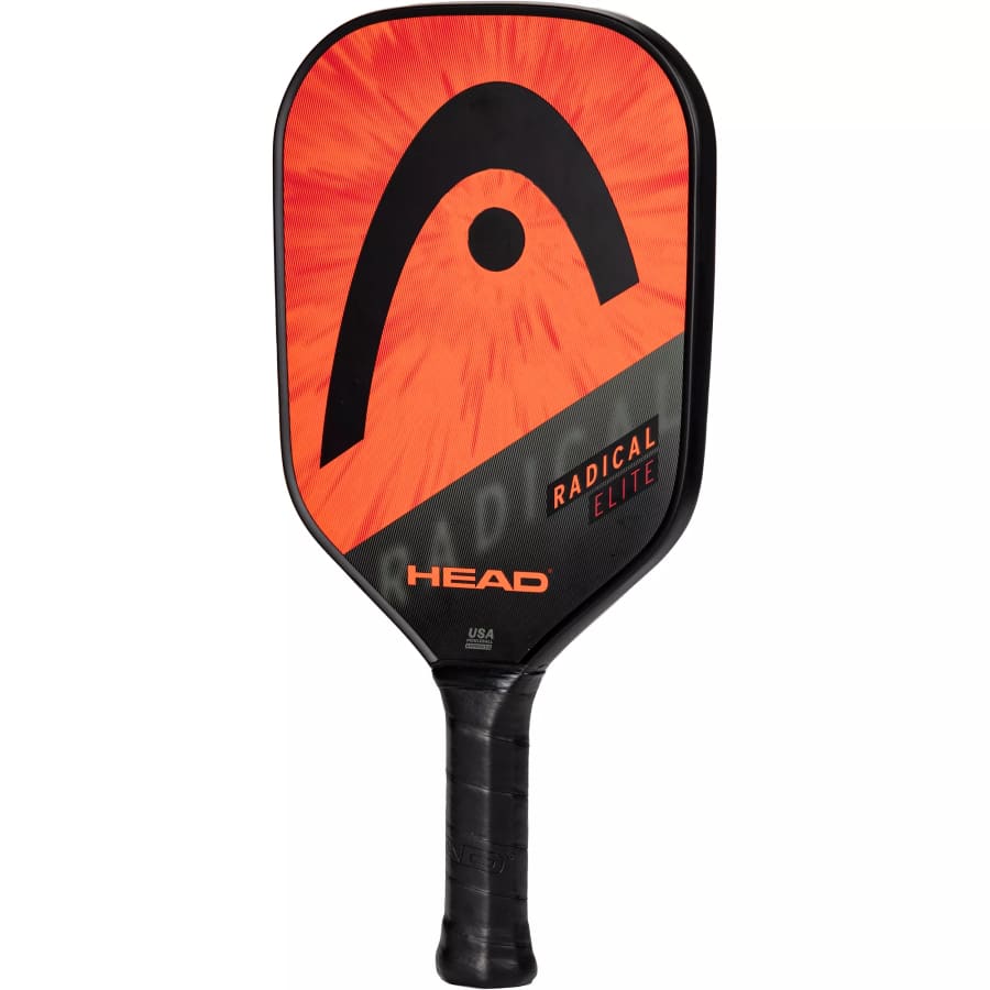 HEAD Radical Elite Pickleball Paddle - Red/Black colorway on a white background.