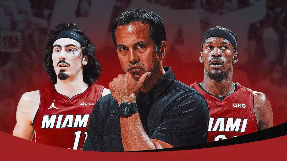 Heat’s Erik Spoelstra expands on the unique ‘synergy’ between Jimmy Butler and Jaime Jaquez Jr.
