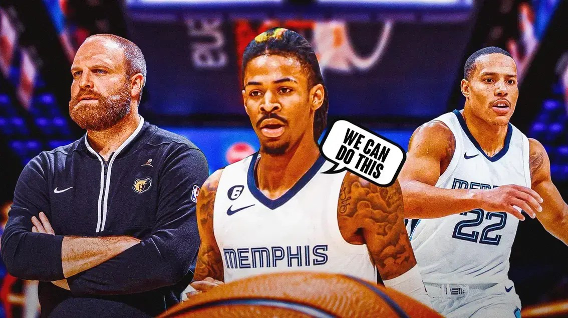 Ja Morant telling Taylor Jenkins and Desmond Bane "We can do this"