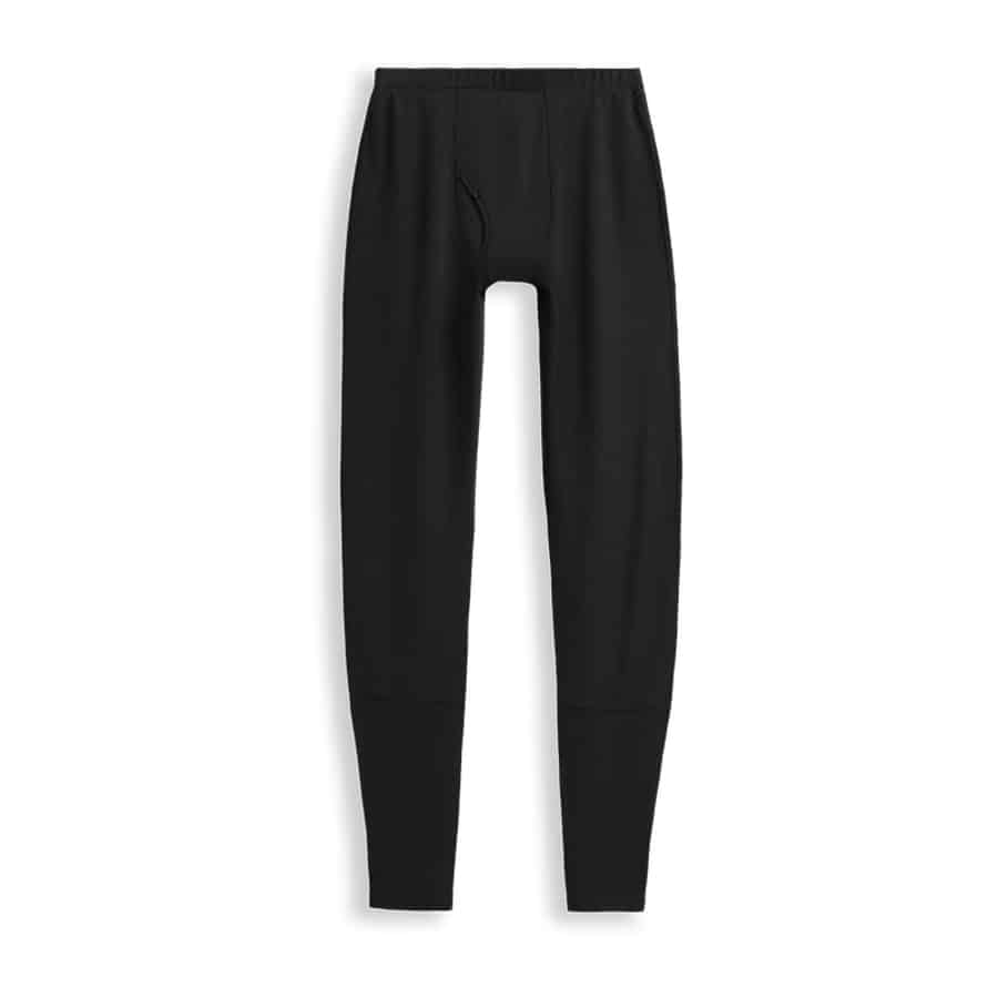 Pantalones Ibex Woolly 2 - Negro sobre blanco.