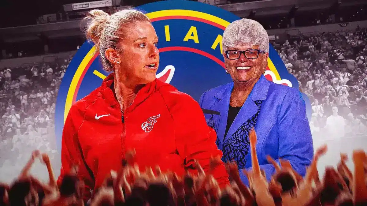 Indiana Fever head coach Christie Sides and GM Linn Dunn