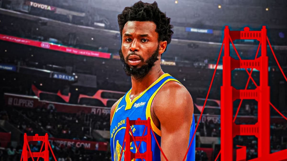 Warriors' Andrew Wiggins looking serious