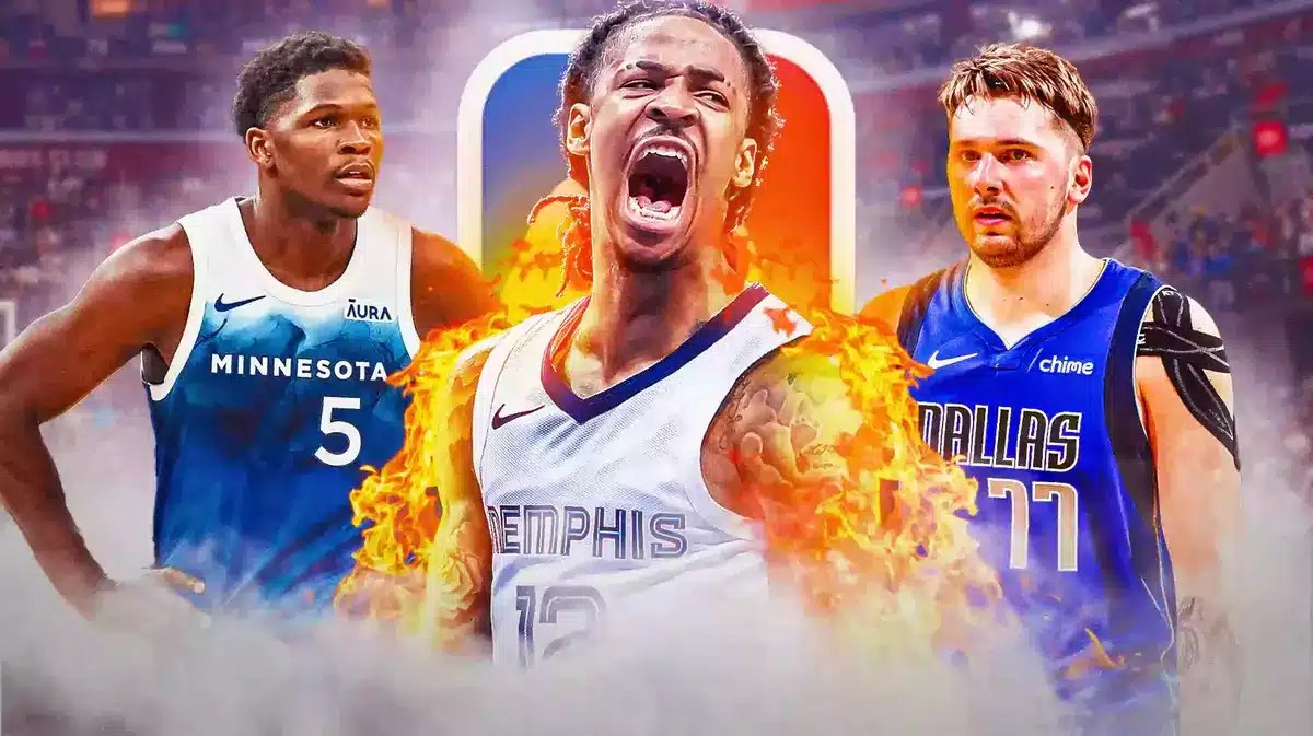 Ja Morant's dominance for the Grizzlies landed him the NBA Player of the Week honor over Luka Doncic and Anthony Edwards.