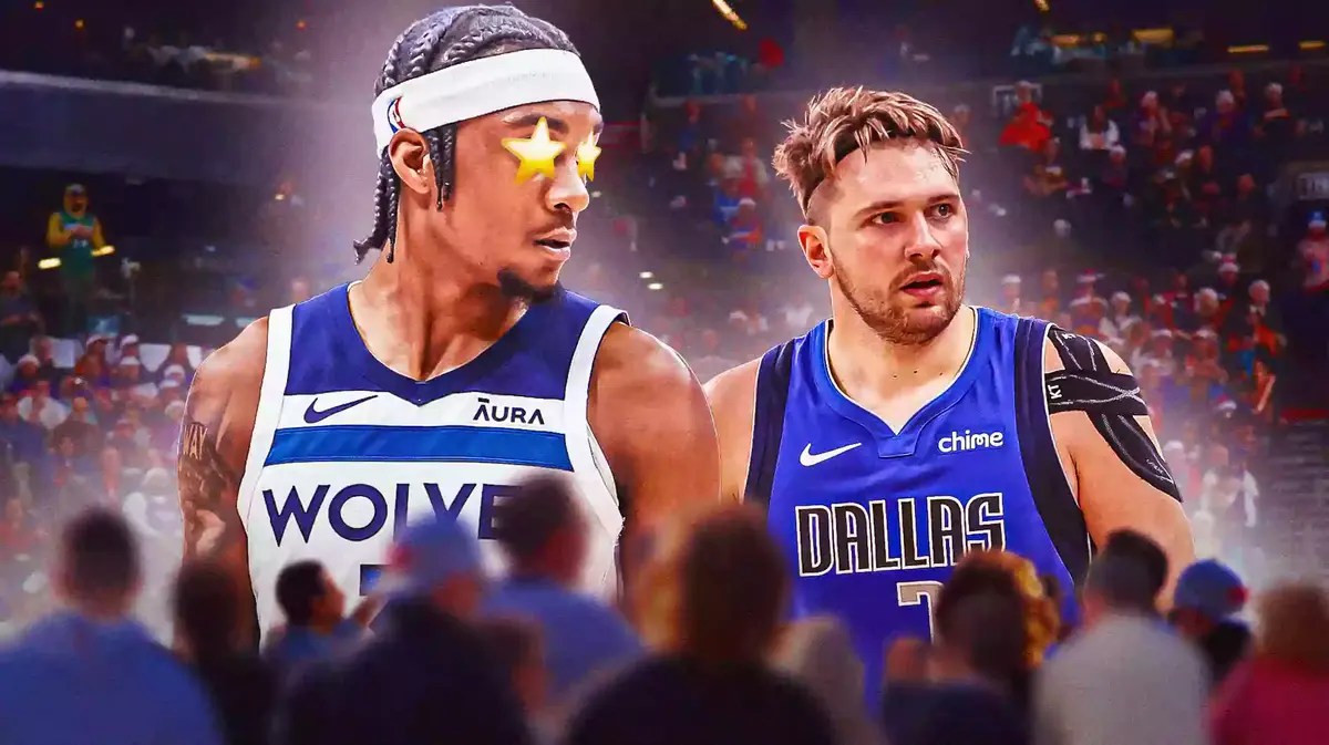 Jaden McDaniels had some high praise for Luka Doncic ahead of the Timberwolves meeting with the Mavs