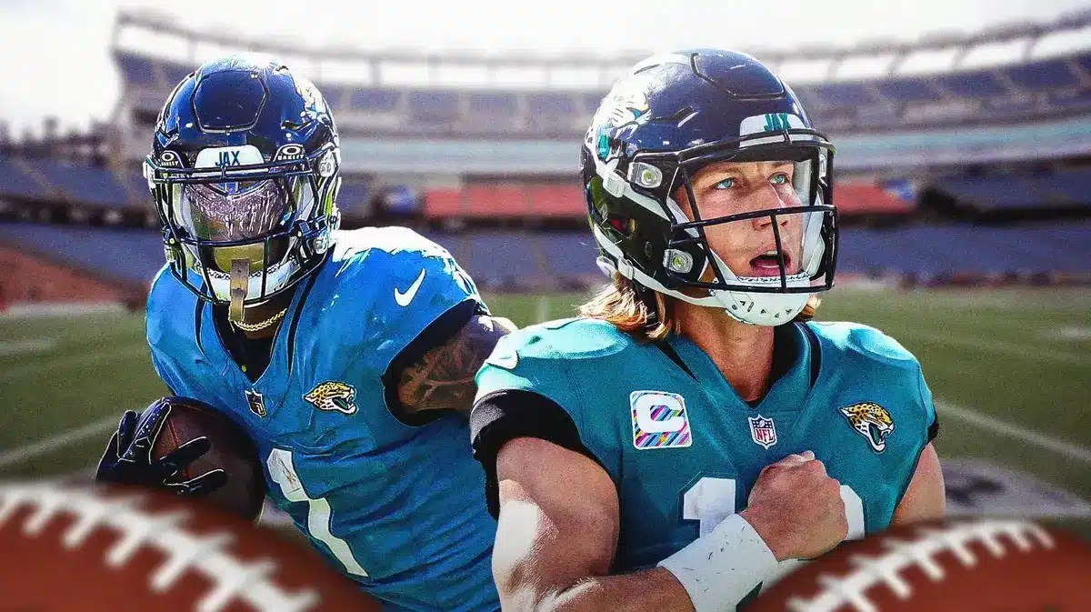 Trevor Lawrence and Travis Etienne Jr. for Jaguars
