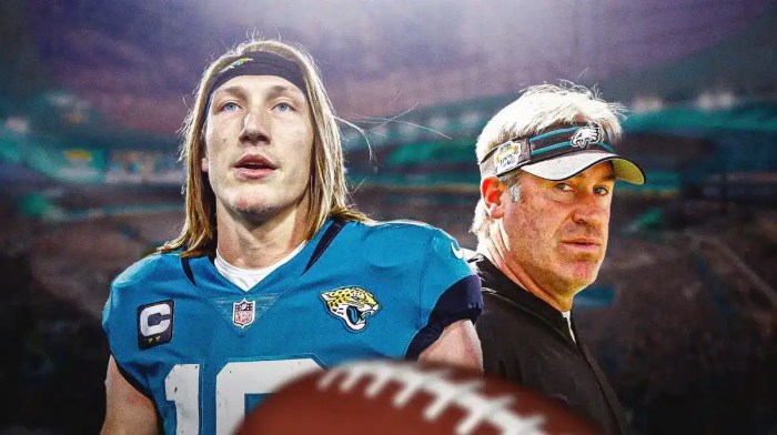 Jaguars' Trevor Lawrence and Doug Pederson