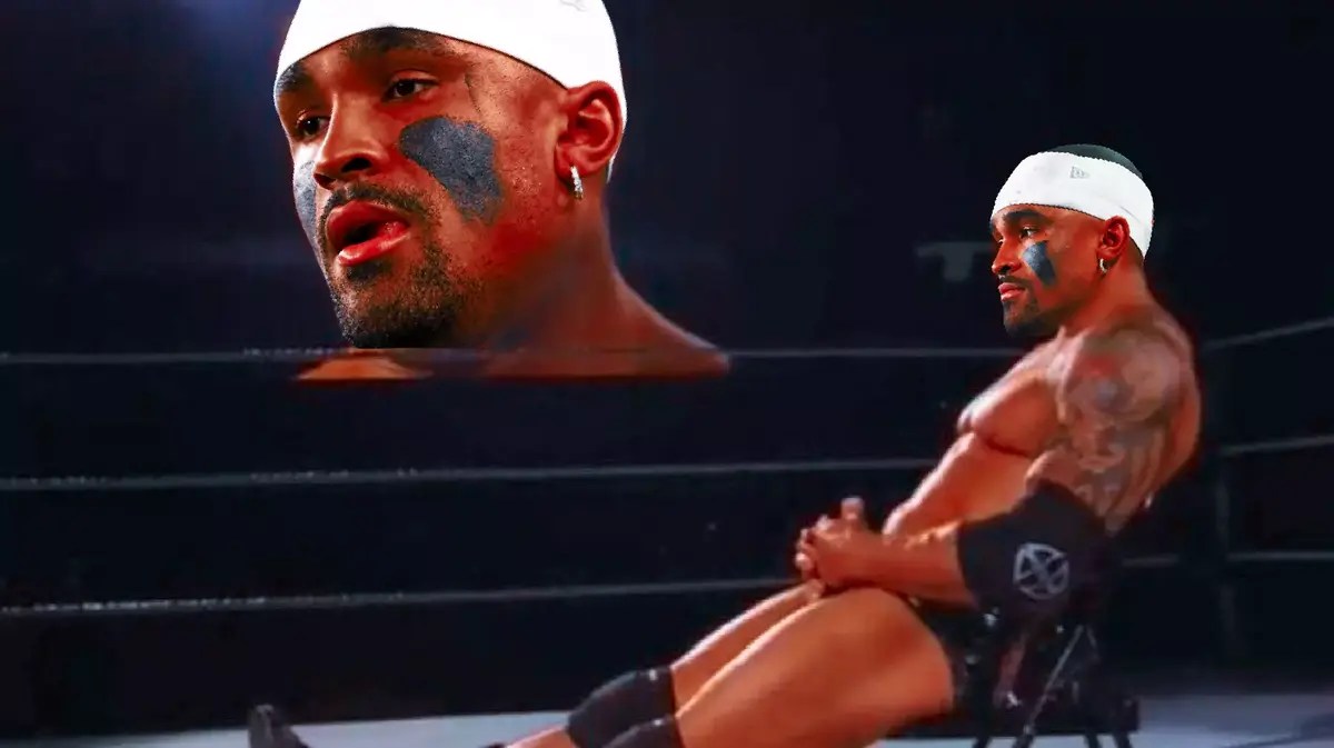 Sad Jalen Hurts (Eagles) as Batista