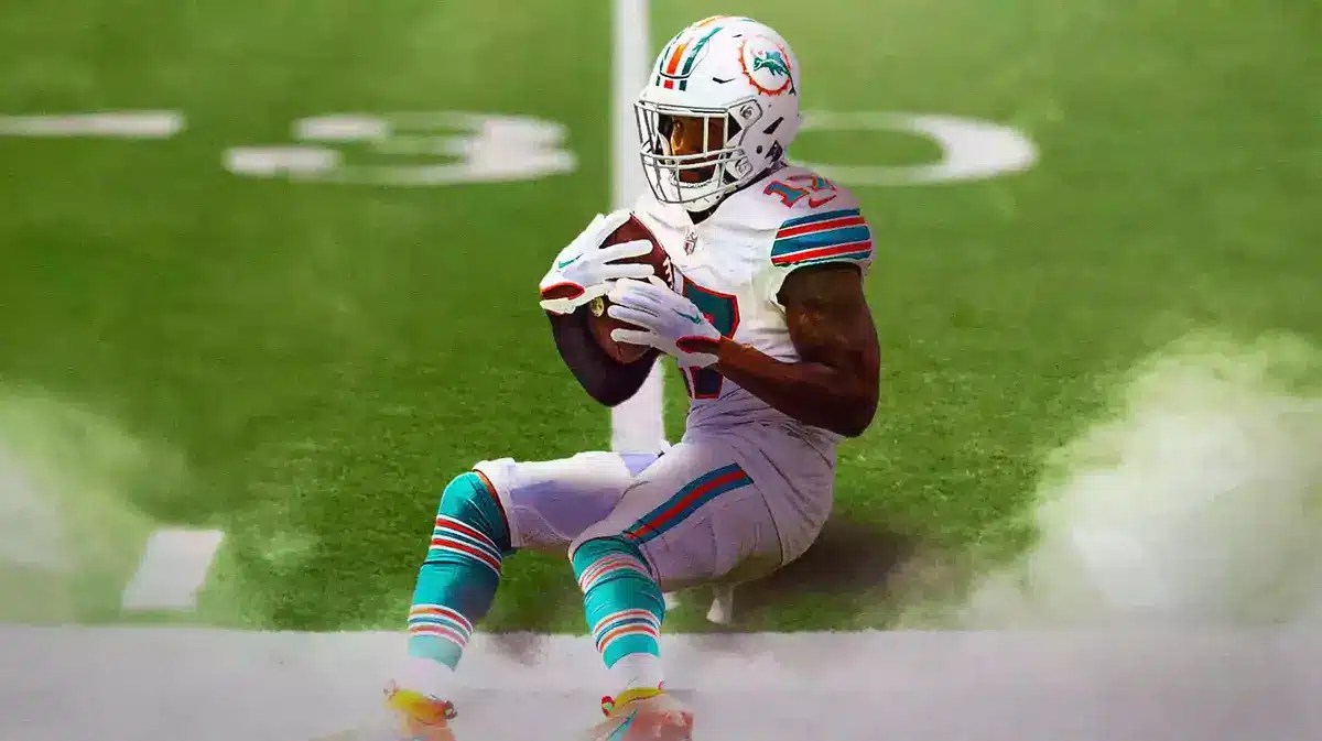 Dolphins' Jaylen Waddle