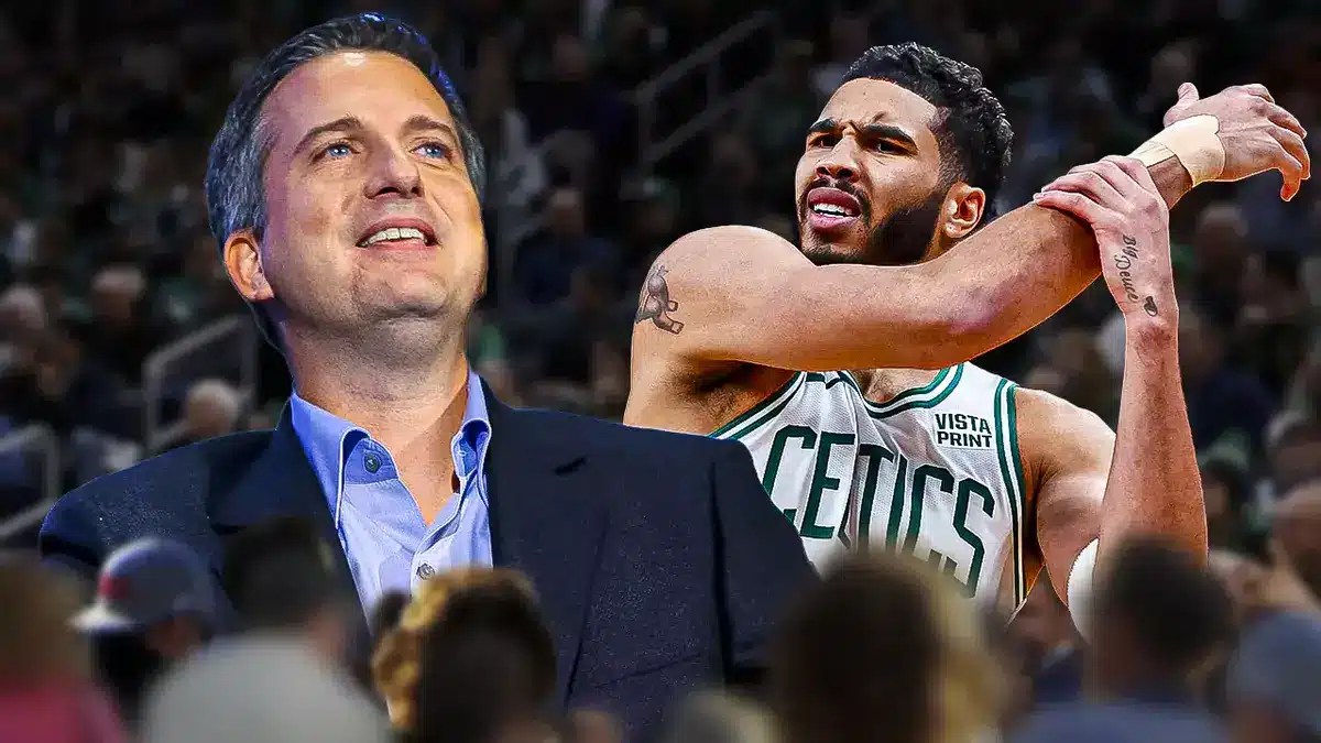Boson Celtics forward Jayson Tatum and the team were roasted by Bill Simmons after the loss to the Warriors.