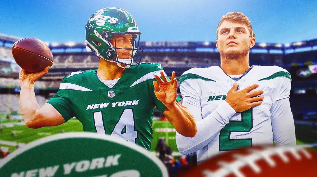 Jets QBs Trevor Siemian and Zach Wilson