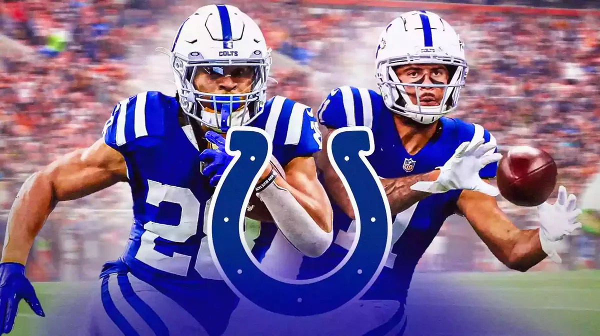 Colts' Jonathan Taylor and Michael Pittman Jr.