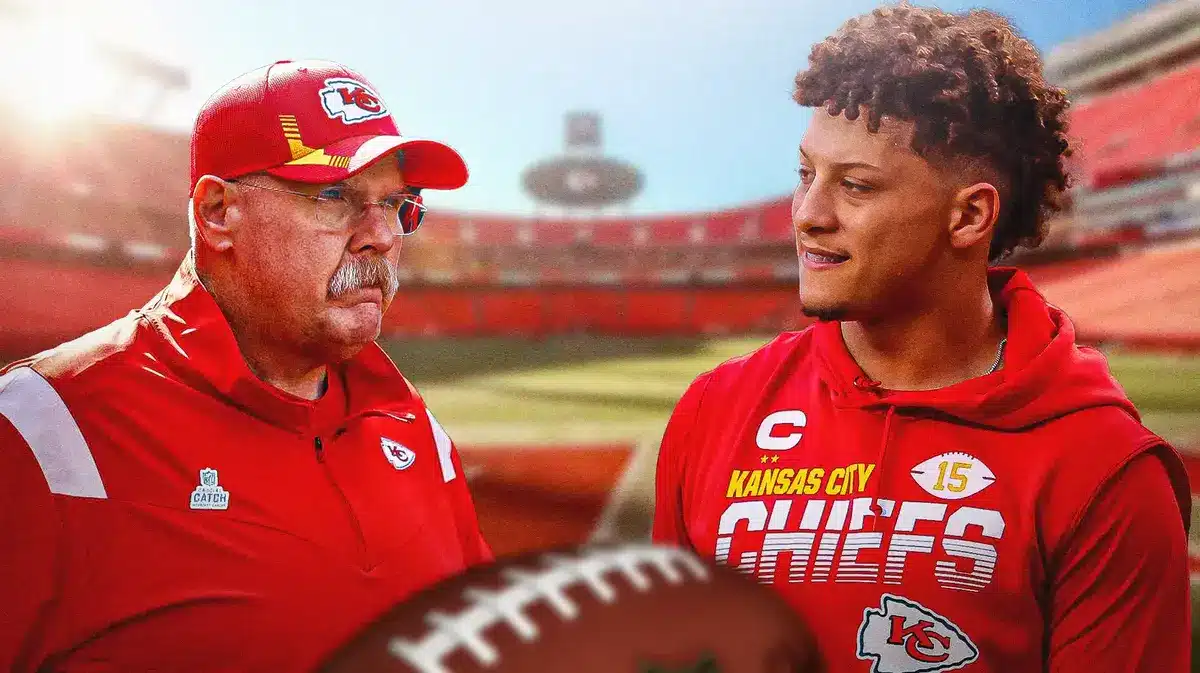 Patrick Mahomes and Andy Reid will try to get the Chiefs back on track against the Patriots.