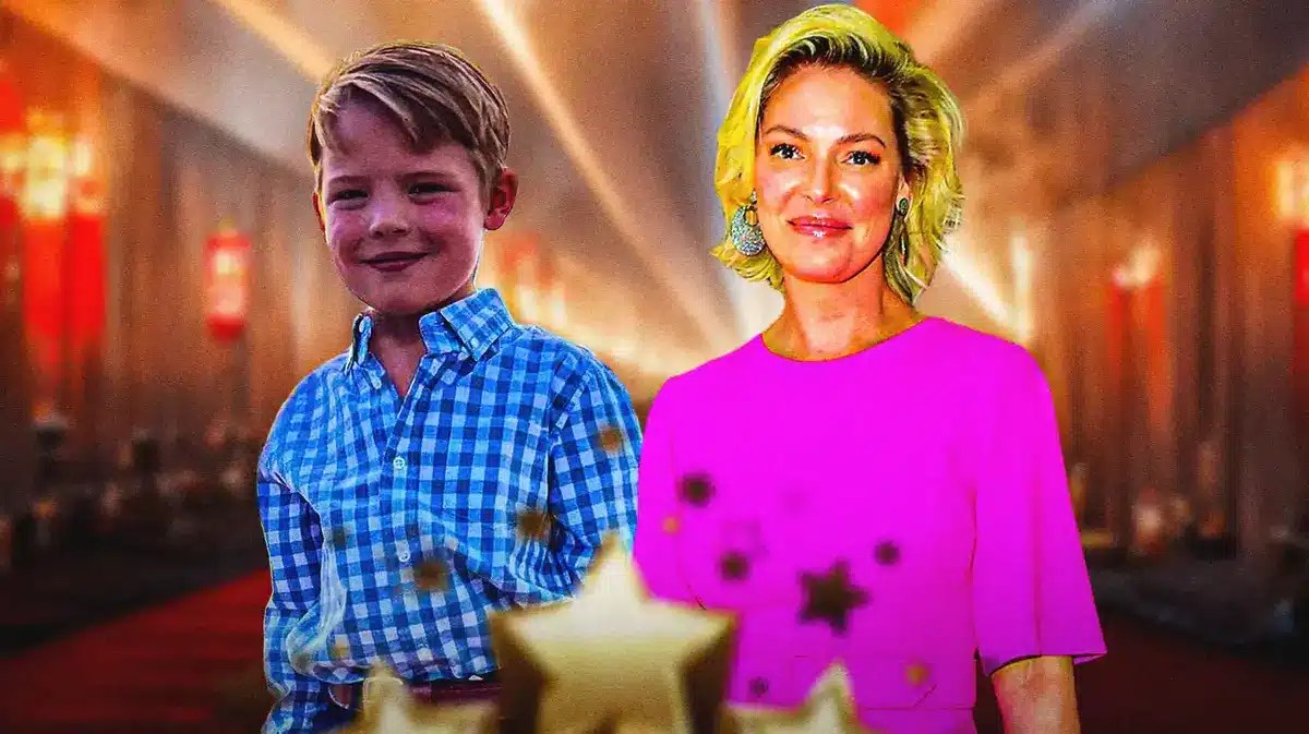 Katherine Heigl and son Joshua.