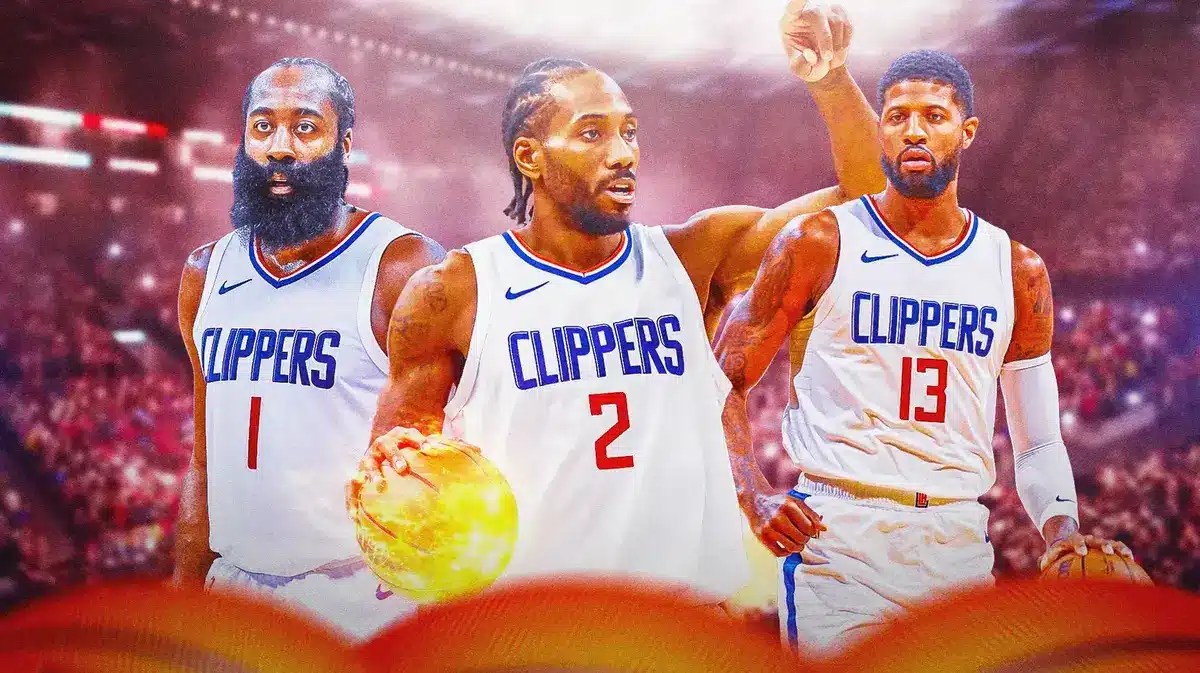 Kawhi Leonard, Paul George, James Harden, Los Angeles Clippers