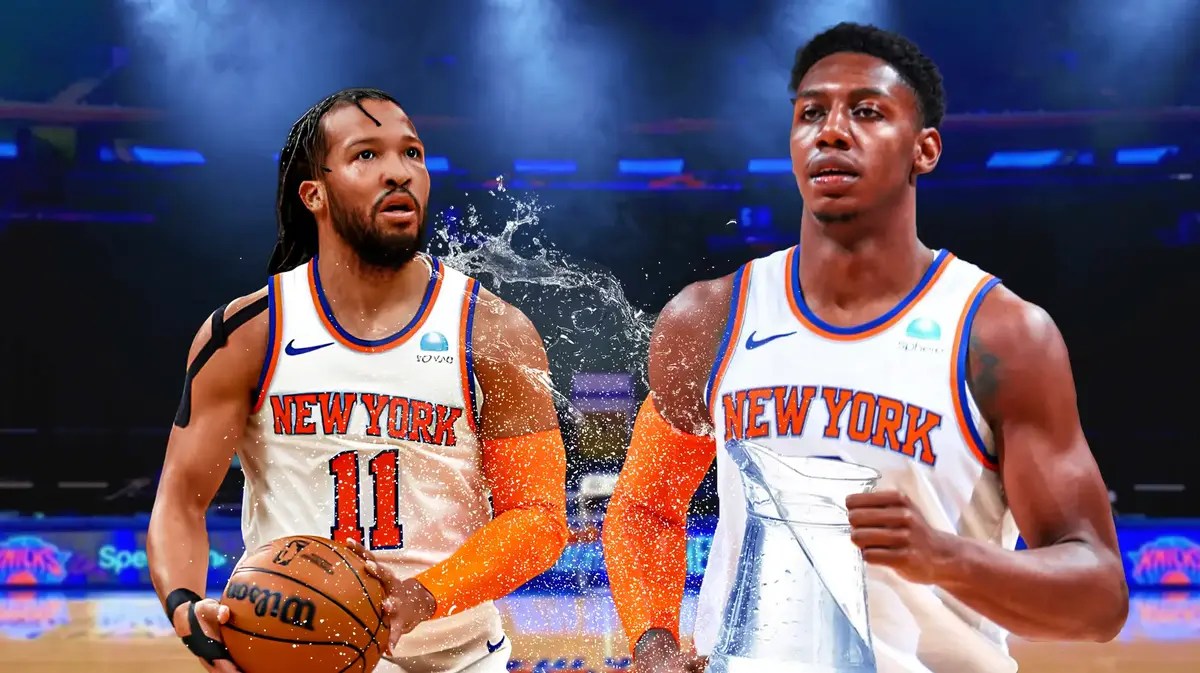 RJ Barrett cooling off Jalen Brunson